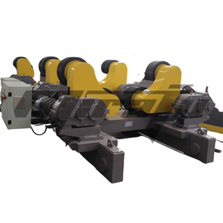 Double-motor Self-adjusting Pipe Welding Rotators for Tube
